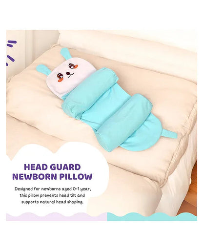 PillowTuck™– Baby Head Shape Protection | Adjustable Fit | Cotton-Soft Sleep Pillow