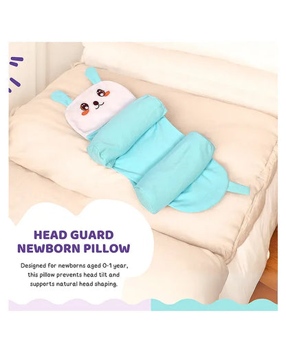 PillowTuck™– Baby Head Shape Protection | Adjustable Fit | Cotton-Soft Sleep Pillow
