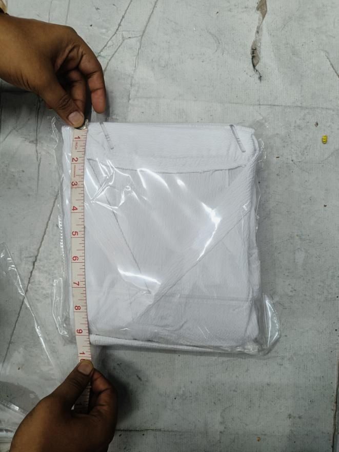 Men's Crinkled Co-Ord Set Black